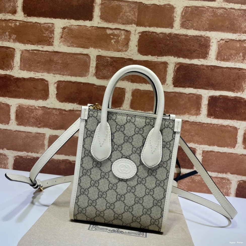 Hyperpeter G tote Interlocking with Mini Gucci bag 0818